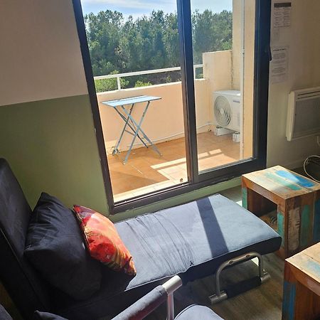 Domaine De La Coudouliere, T2 Climatise Terrasse Vue Mer Sans Vis A Vis Plage A 100M Six-Fours-les-Plages Room photo